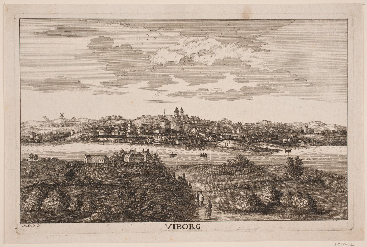 Prospekt av Viborg av Jacob Fosie