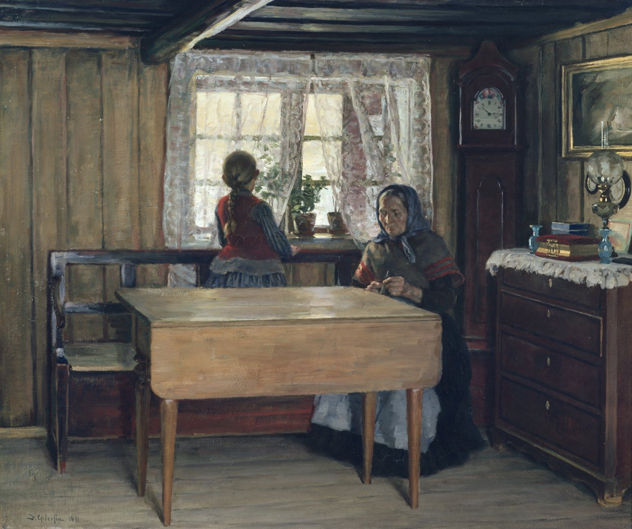 Hos farmor av Jacob Gloersen
