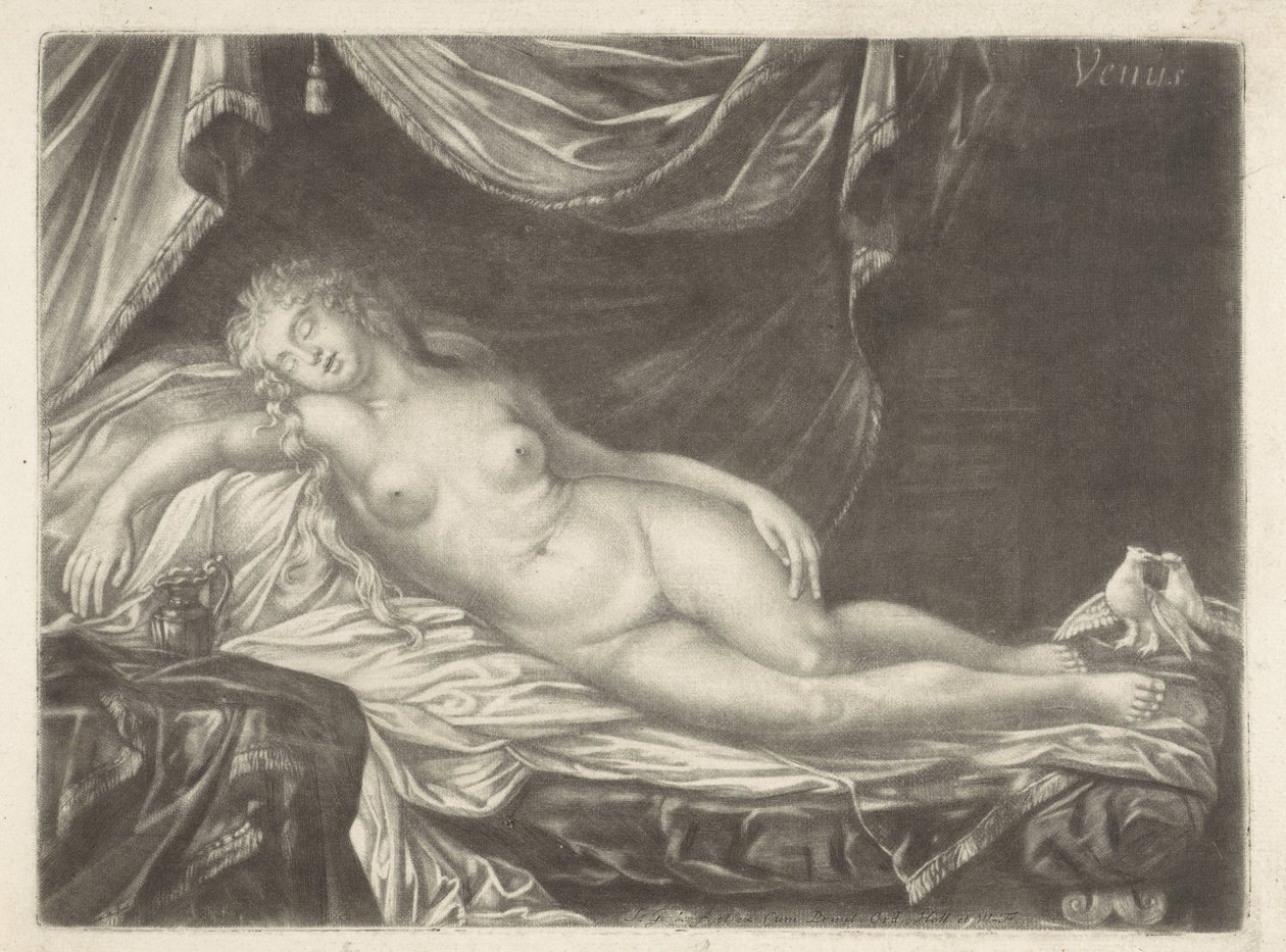 Sovande Venus Venus av Jacob Gole