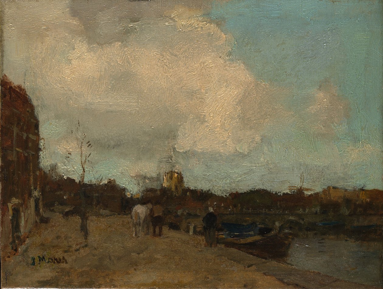Kanalsidan. av Jacob Henricus Maris