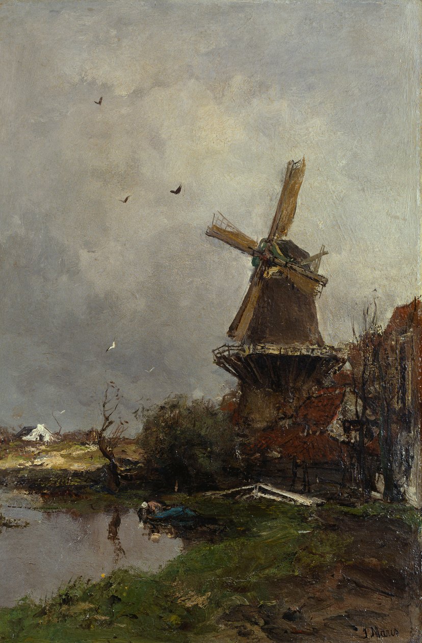 Väderkvarn av Jacob Henricus or Hendricus Maris
