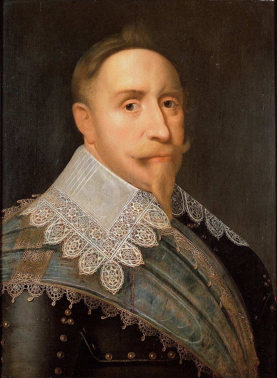 Gustav II Adolf, kung av Sverige av Jacob Hoefnagel