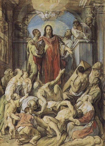 Kristus mirakelarbetaren av Jacob Jordaens