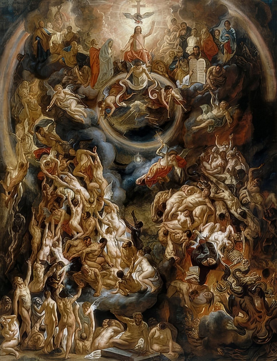 Den sista domen. 1653 av Jacob Jordaens