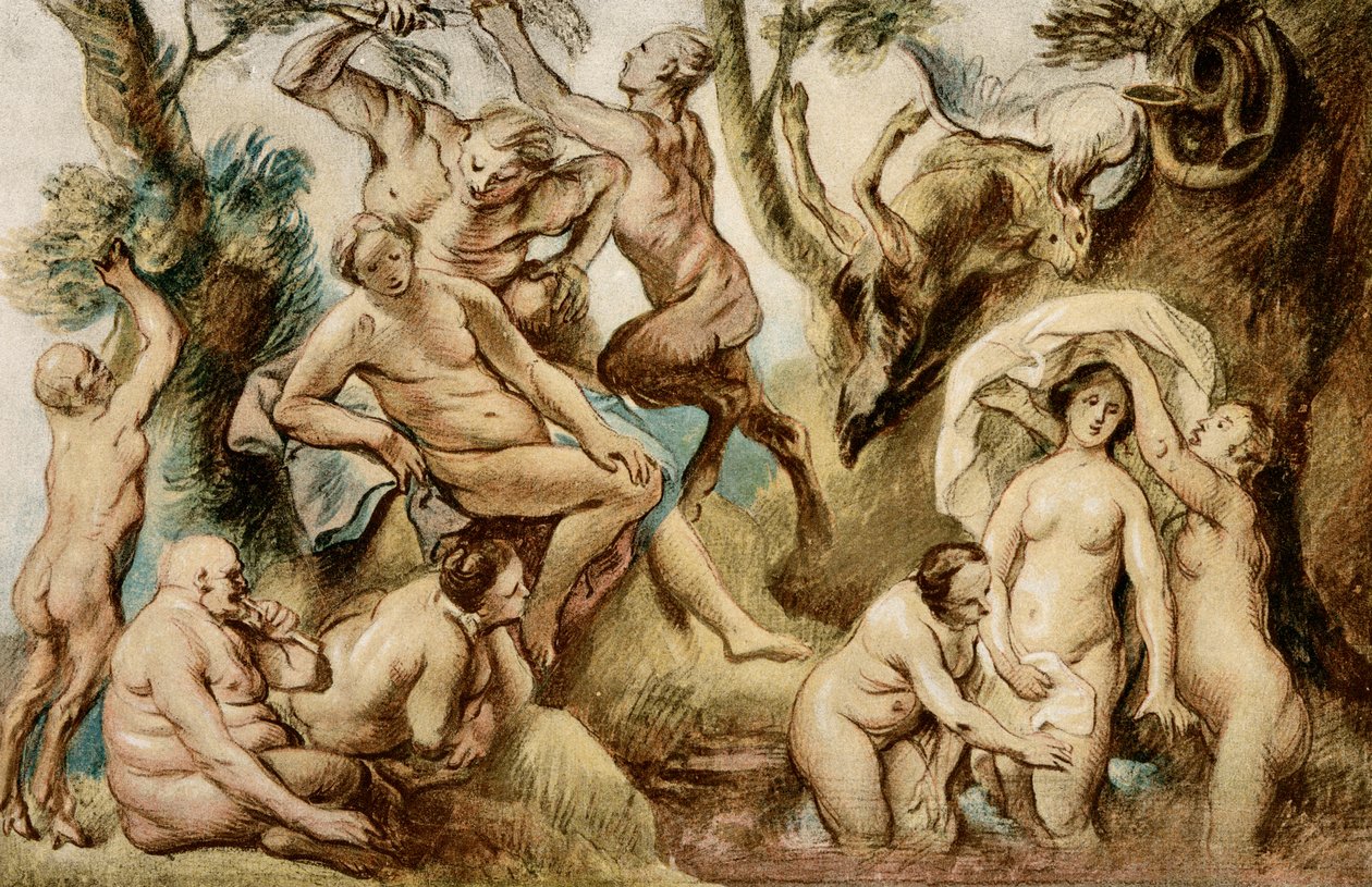 Diana badar av Jacob Jordaens