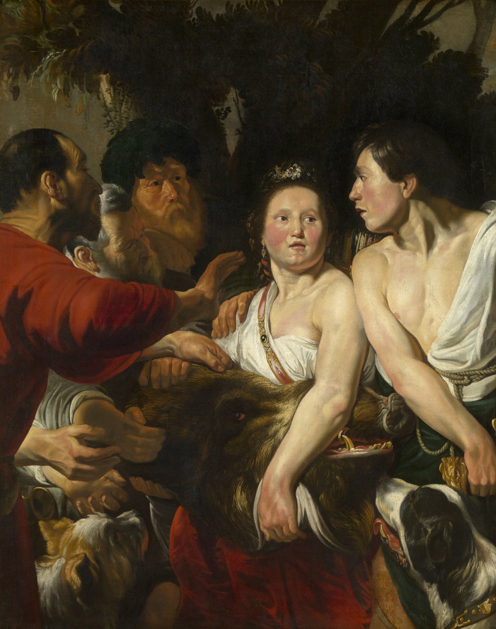 Ovan Aegear och Atlanta, 1-3. av Jacob Jordaens