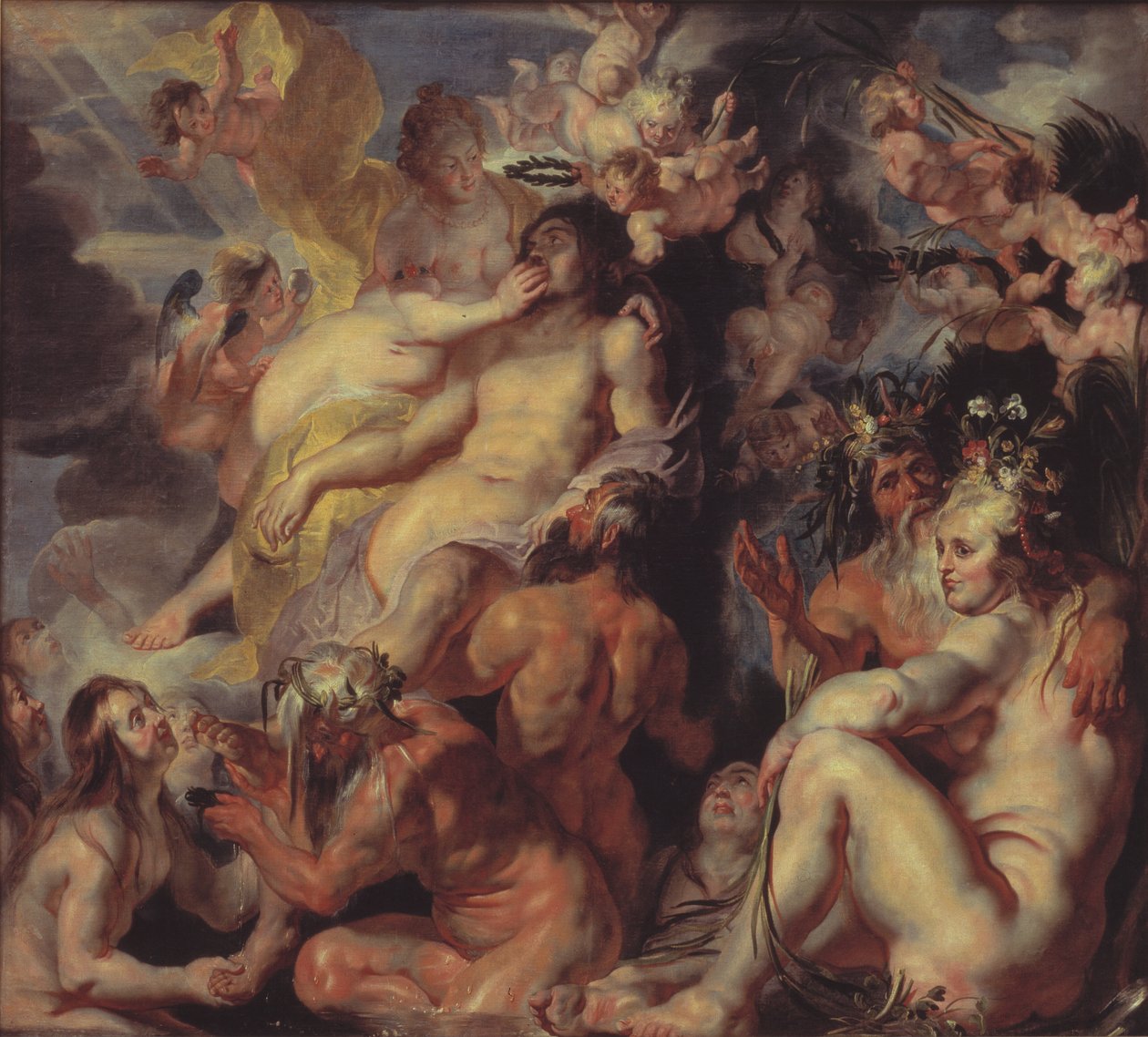 Aeneas apoteos av Jacob Jordaens