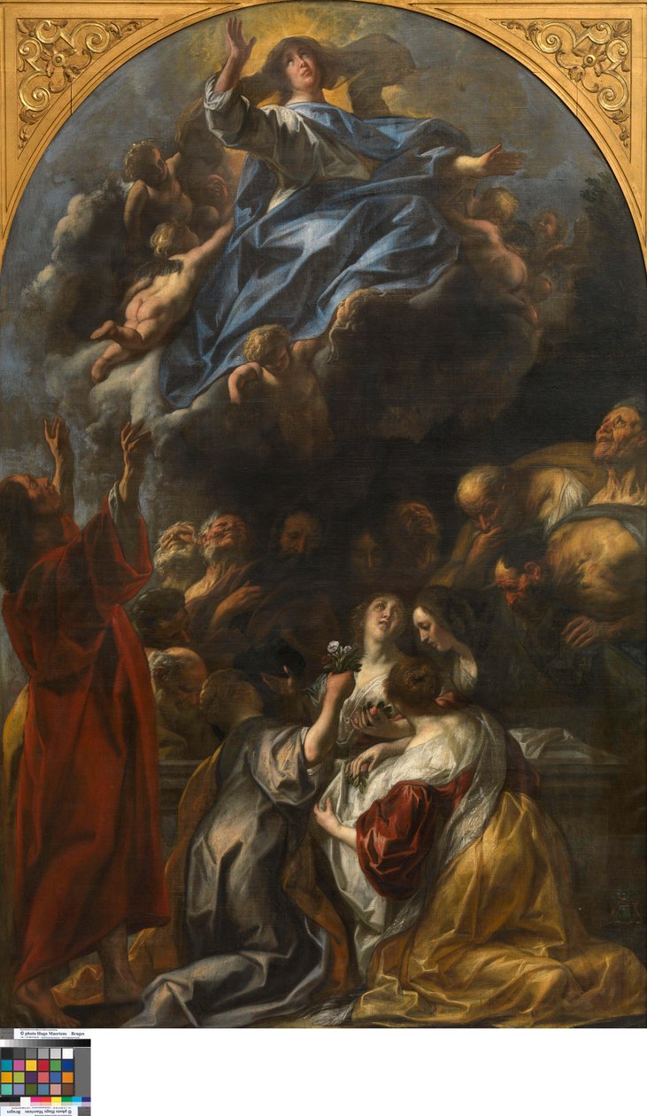 Jungfru Marie himmelsfärd av Jacob Jordaens