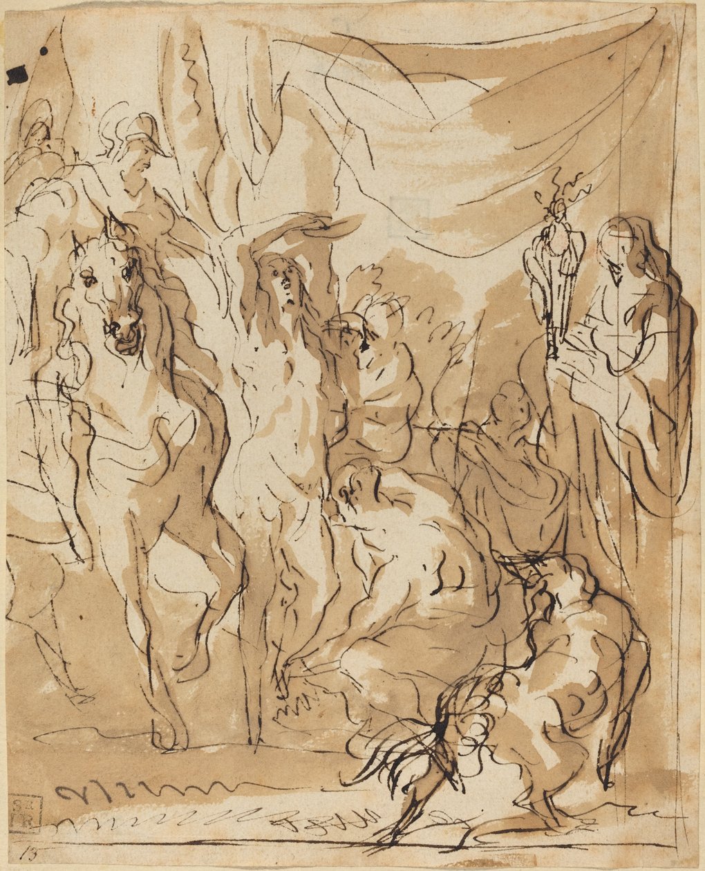 Sankt Sebastians martyrskap av Jacob Jordaens