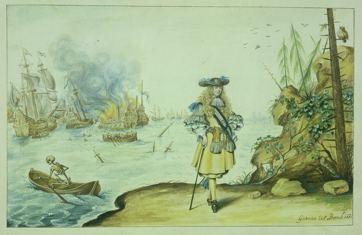 Porträtt av Prins Frederik av Jacob Joseph Eeckhout