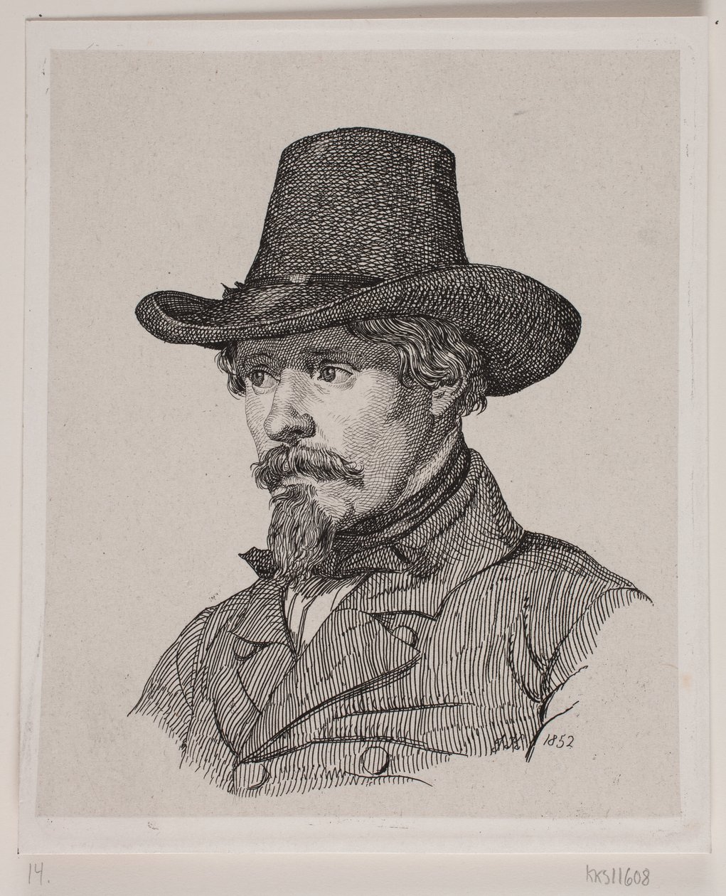 Målare William Hammer av Jacob Kornerup