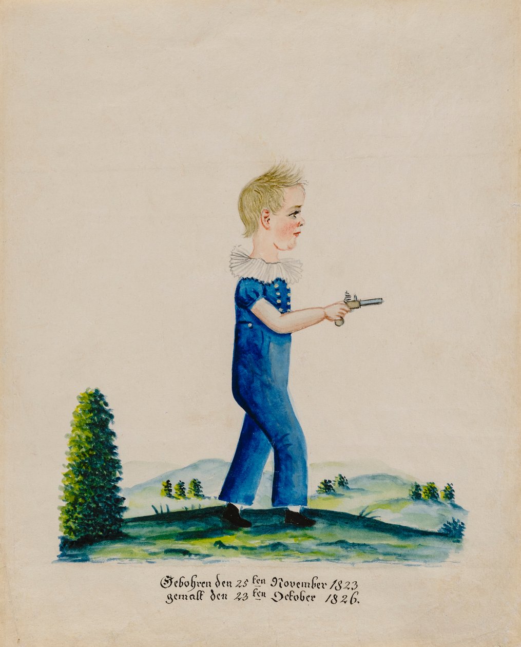 Porträtt av Edward Musser av Jacob Maentel