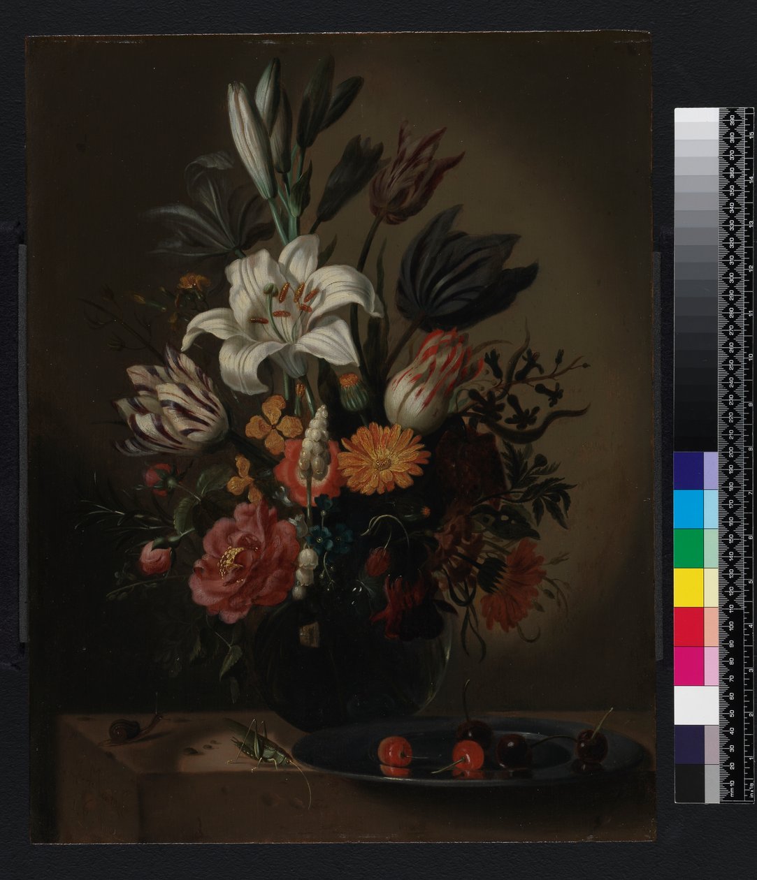 Vas med blommor av Jacob Marellus