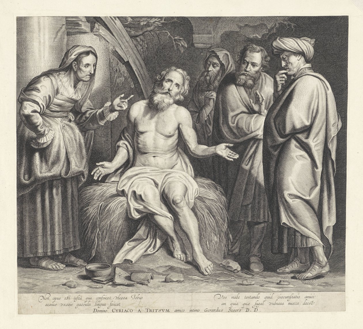 Jobba på gödselhögen av Jacob Neefs (possibly)