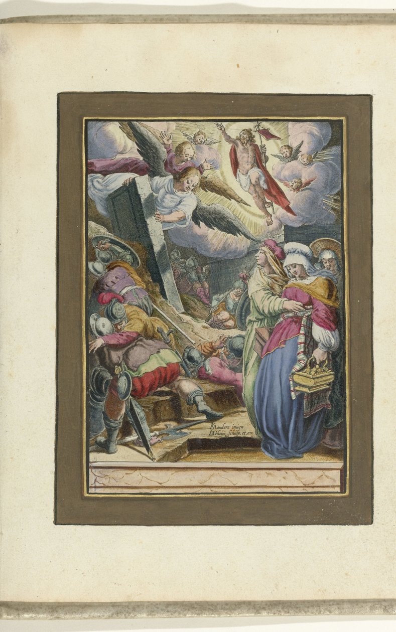 Uppståndelse Passion of Christ (serietitel) av Jacob de Gheyn (II)