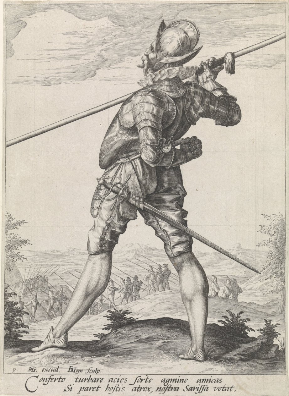 Pieker Officerare och soldater (serietitel) av Jacob de Gheyn (II)