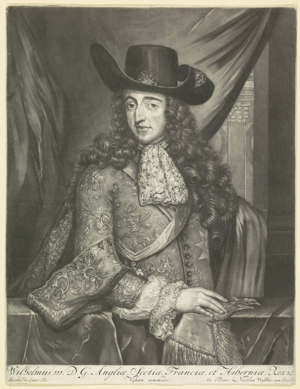 William III, kung av England av Jacob de Later