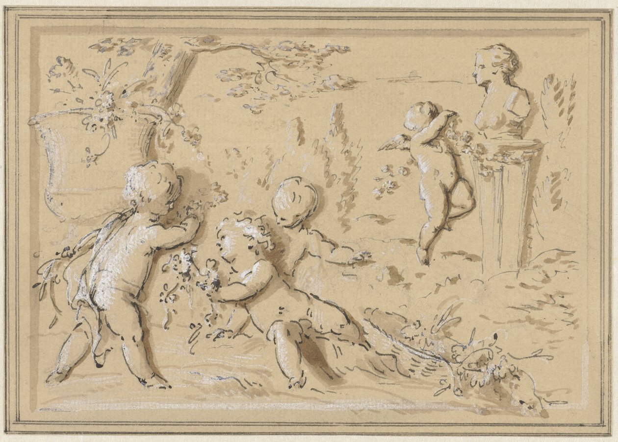 Vår The Four Seasons (serietitel) av Jacob de Wit