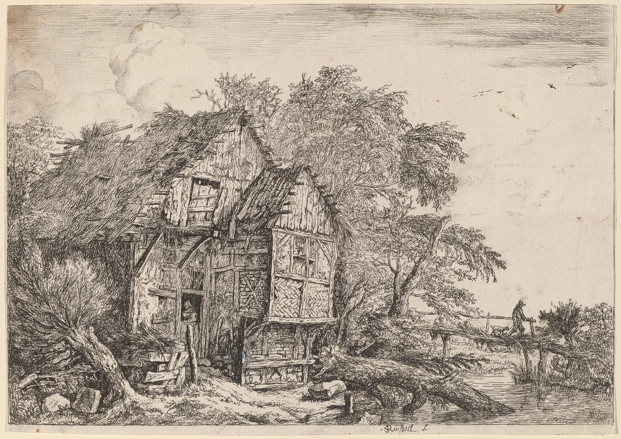 Lilla bron av Jacob van Ruisdael