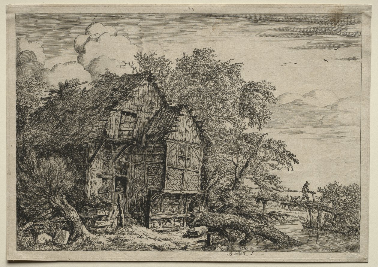 Lilla bron av Jacob van Ruisdael