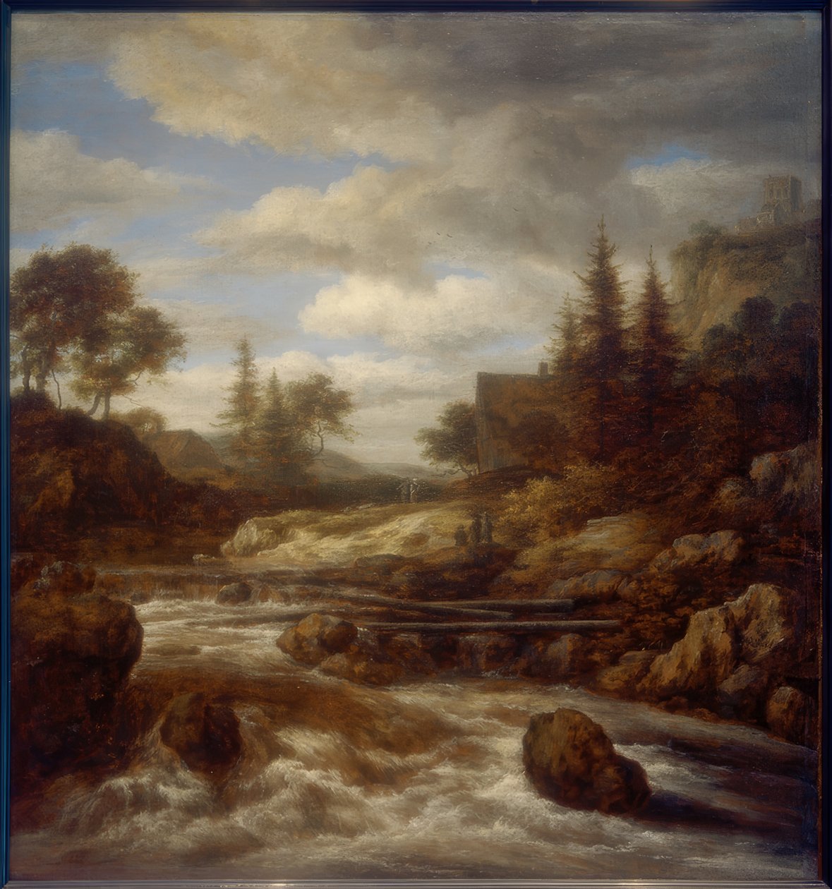 vattenfall av Jacob van Ruisdael