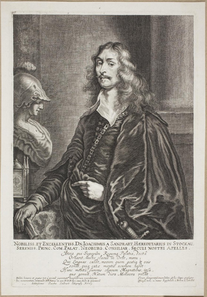 Joachim von Sandrart av Jacob von Sandrart