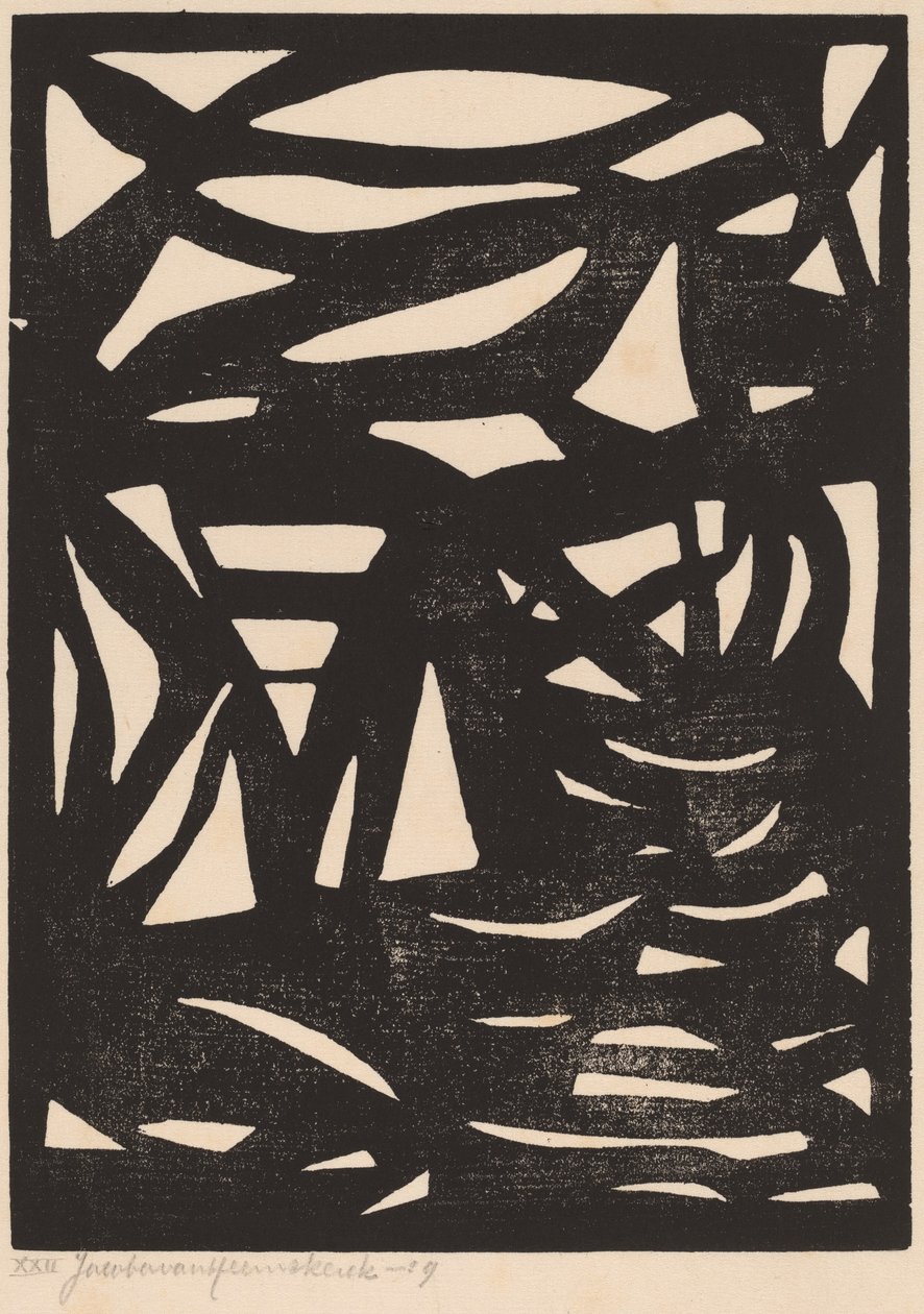 Komposition XXII av Jacoba van Heemskerck van Beest