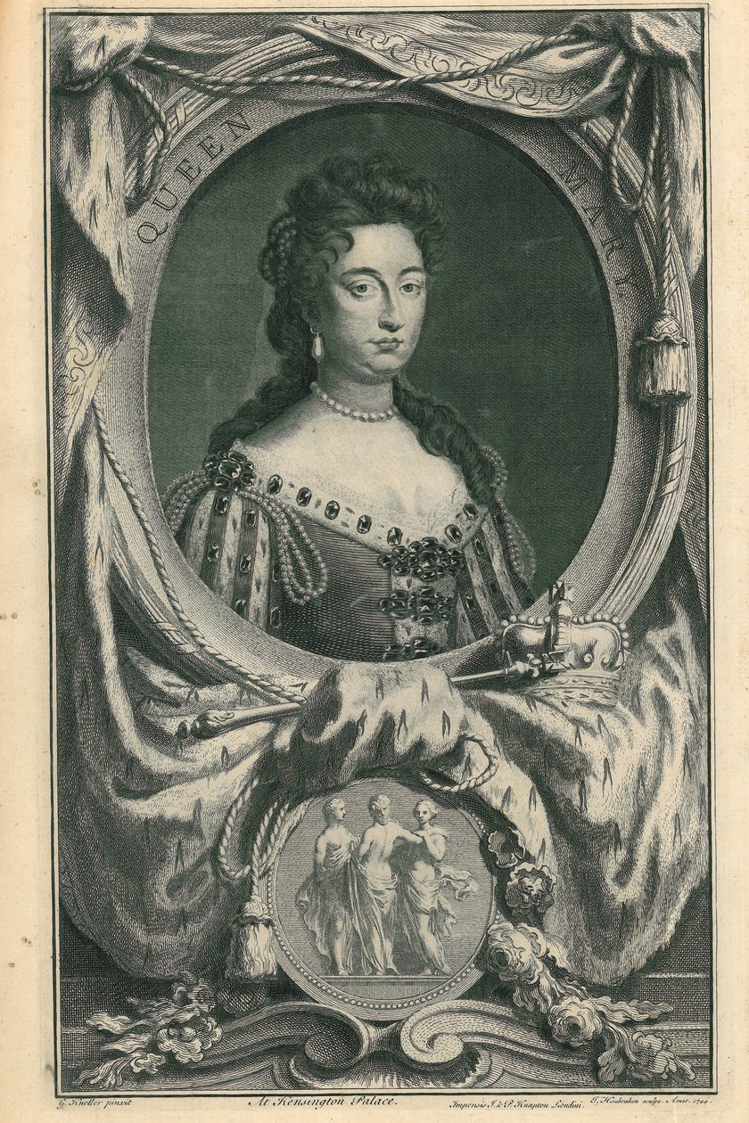 Drottning Mary av Jacobus Houbracken