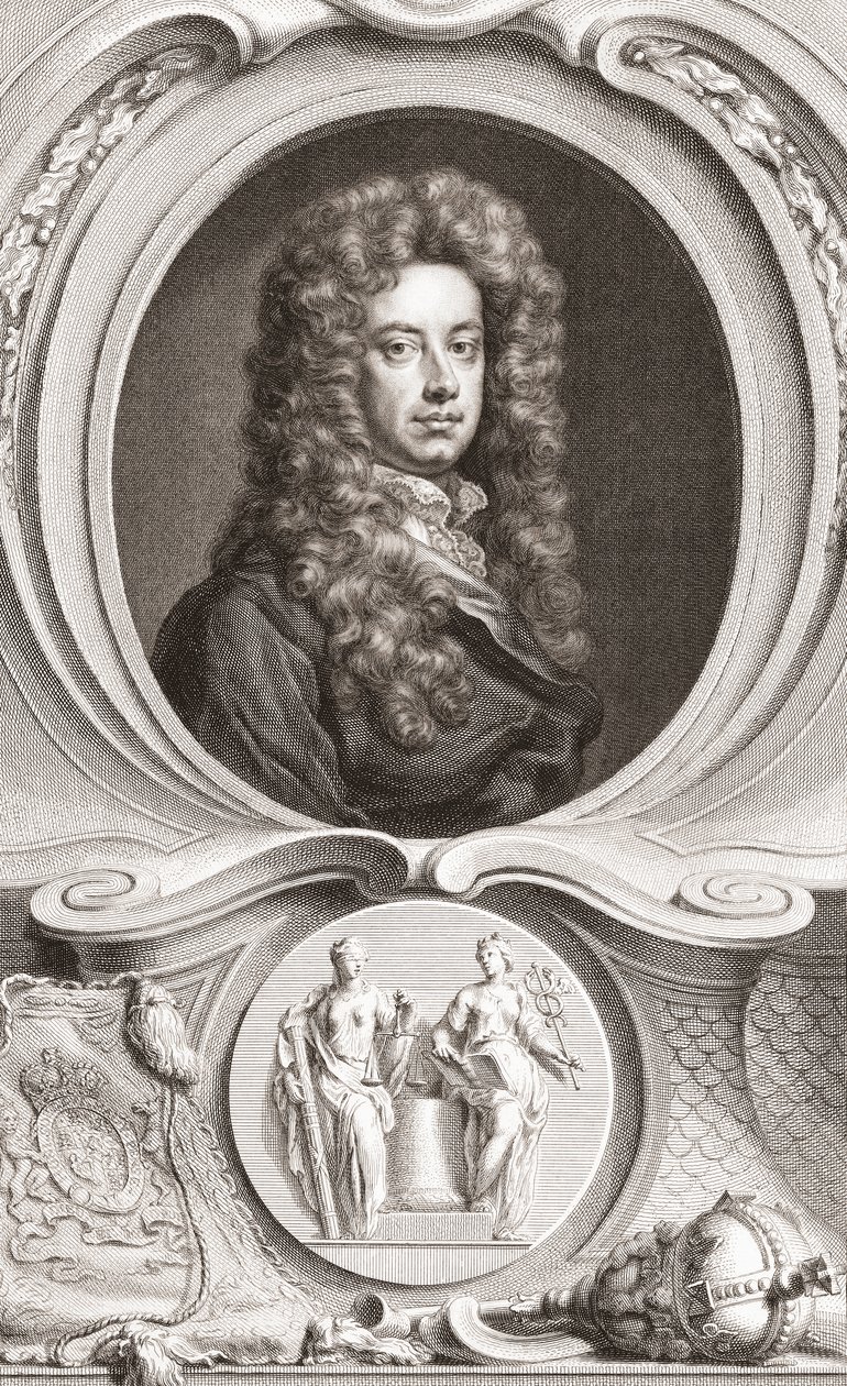 John Somers, 1:e baron Somers av Jacobus Houbraken