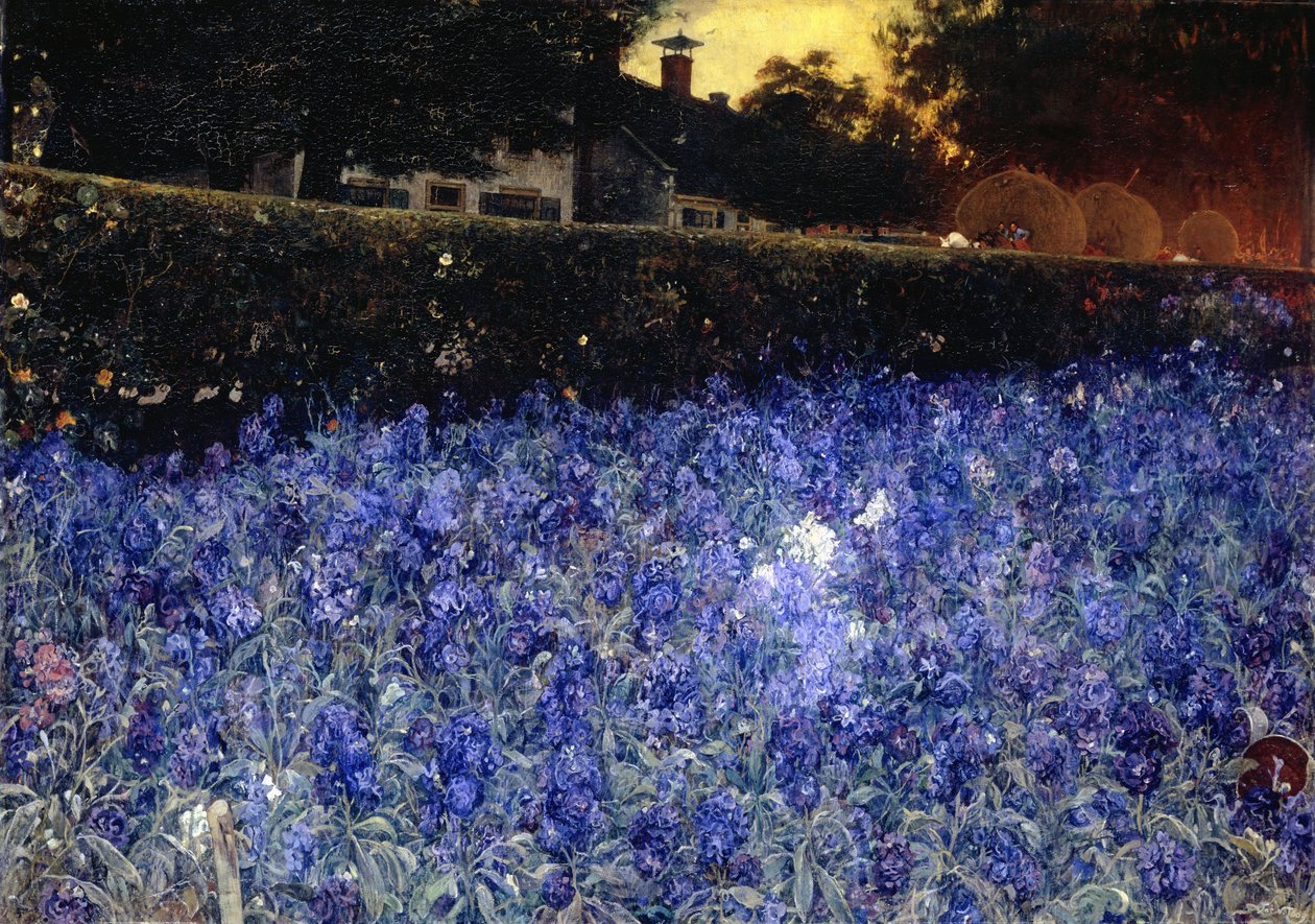 Juli ("Summer Luxuriance") av Jacobus van Looy