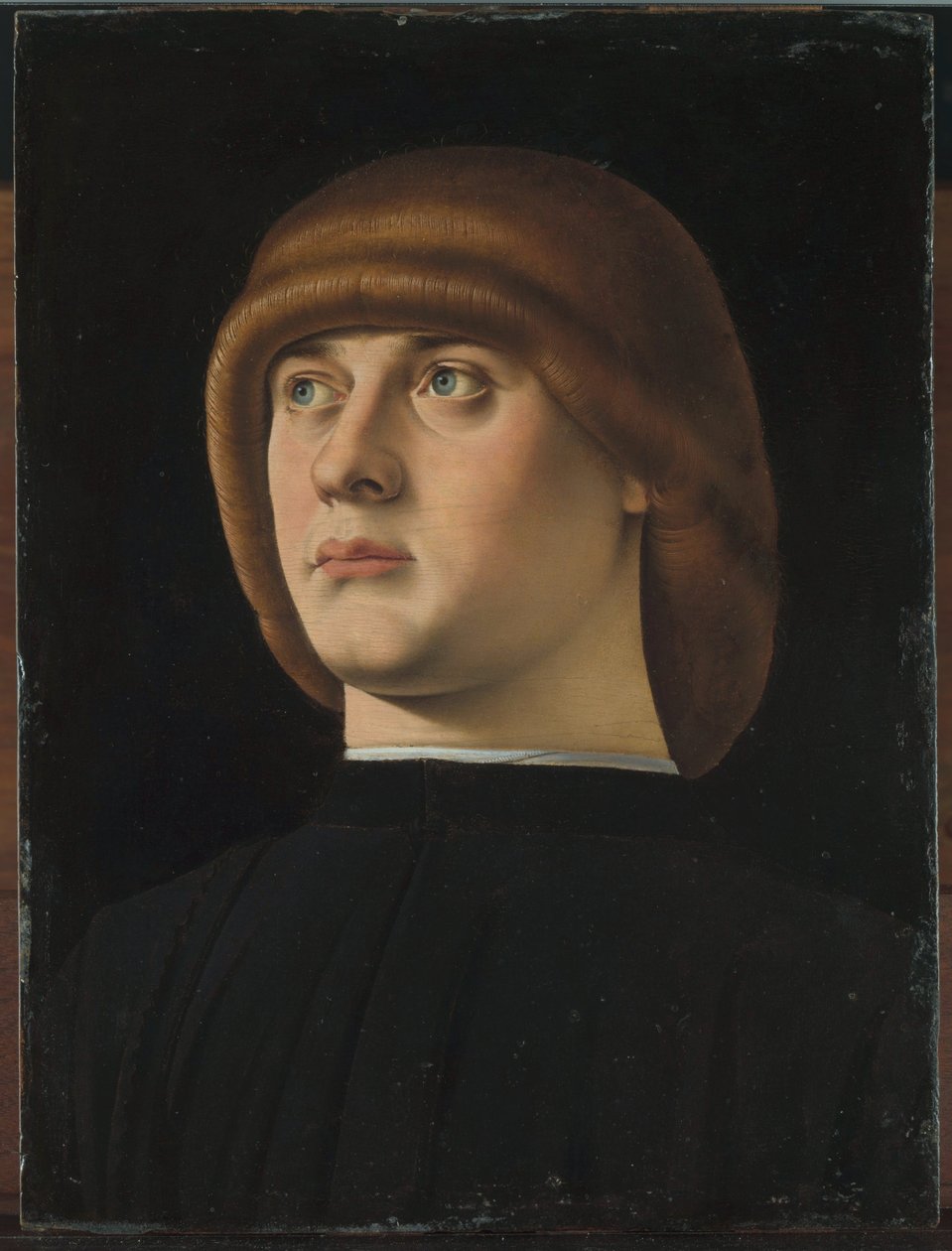 Portrait of a Young Man av Jacometto Veneziano