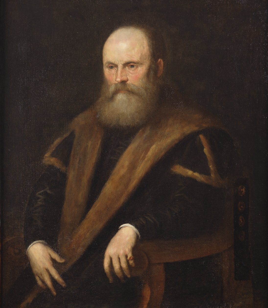 Porträtt av en venetiansk adelsman av Jacopo Robusti Tintoretto