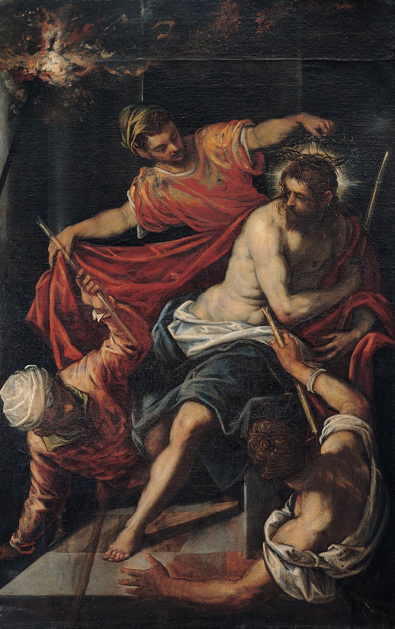 The Flagellation av Jacopo Robusti Tintoretto