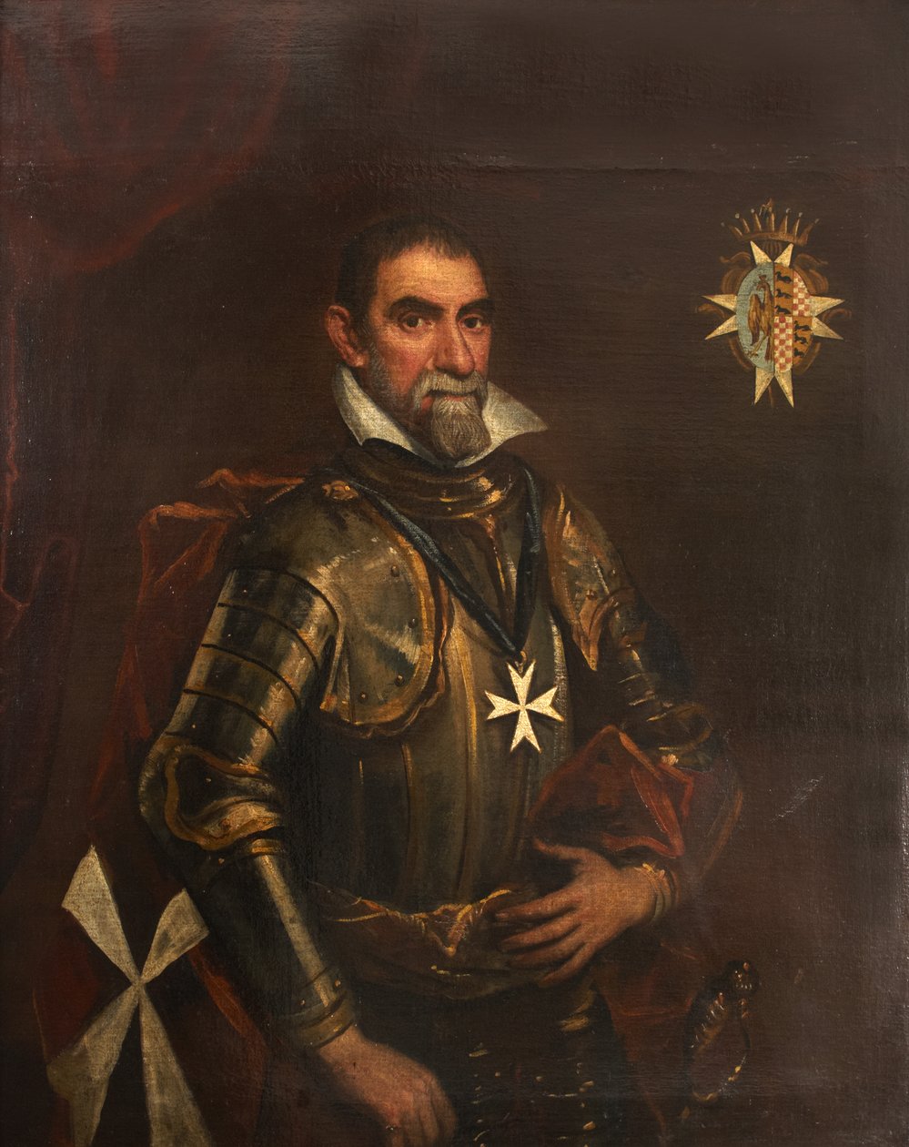 Alfonso d"Arcano, Prior av Venedig, 1560 av Jacopo Bassano