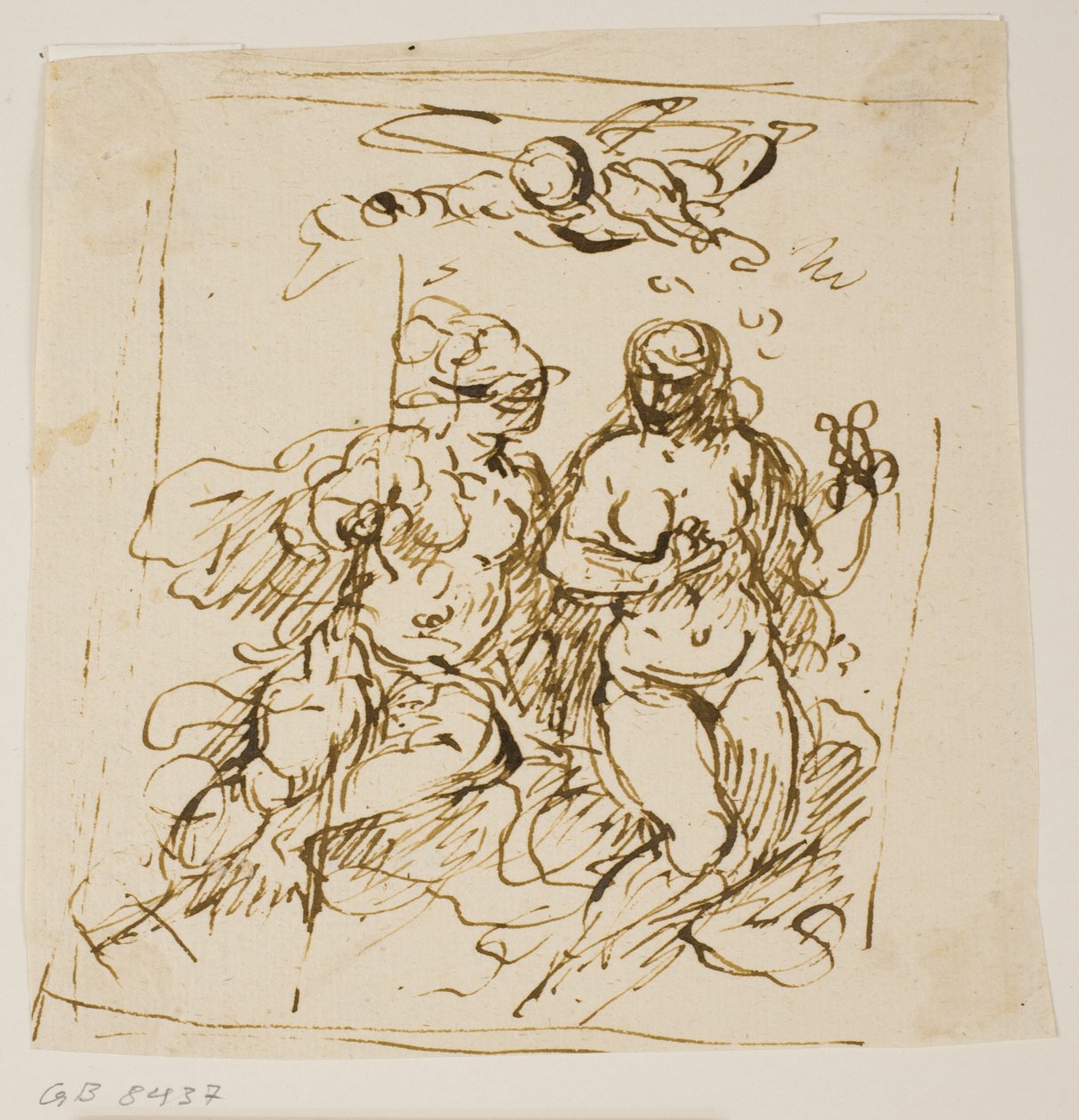 Amor, Mars och Venus av Jacopo Palma