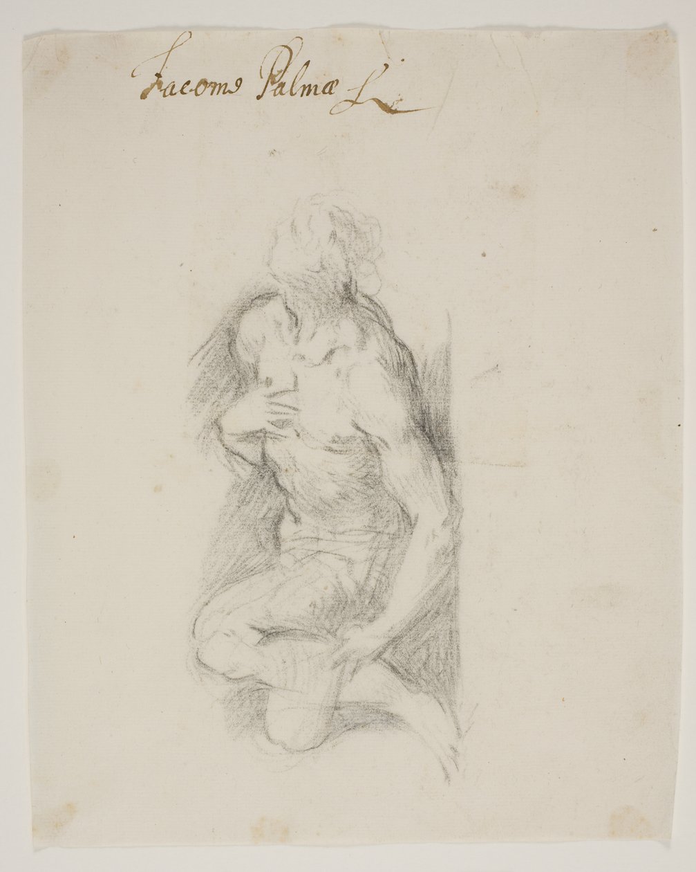 St Sebastian på knä av Jacopo Palma