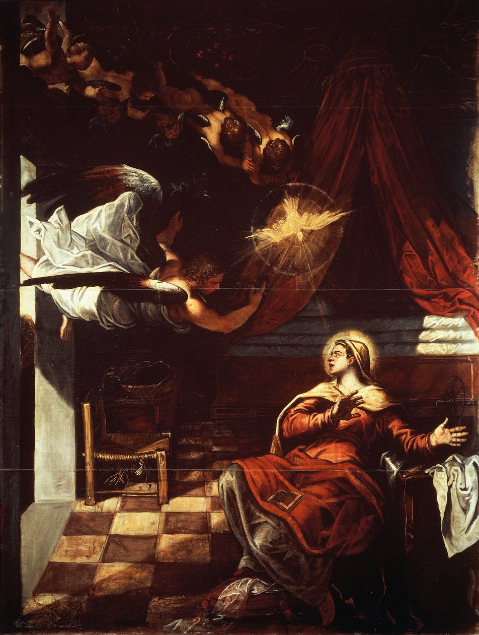 Tillkännagivande av Jacopo Robusti Tintoretto