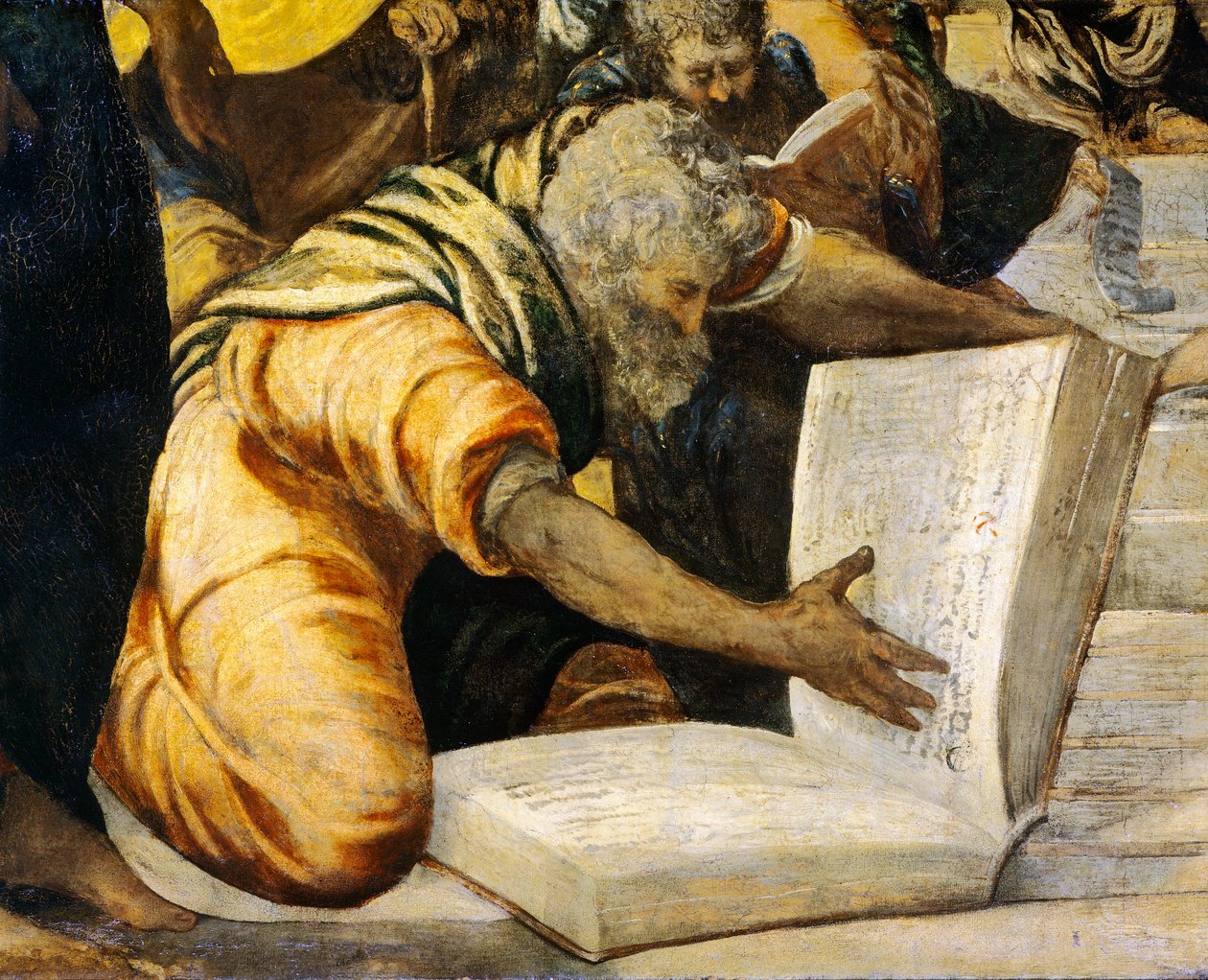 Jesus bland läkare Temple av Jacopo Robusti Tintoretto
