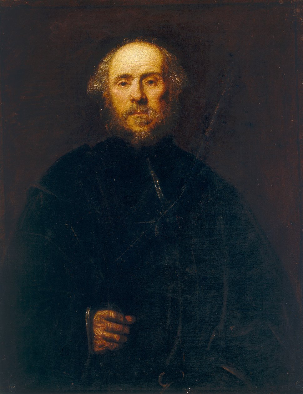Manligt porträtt av Jacopo Robusti Tintoretto