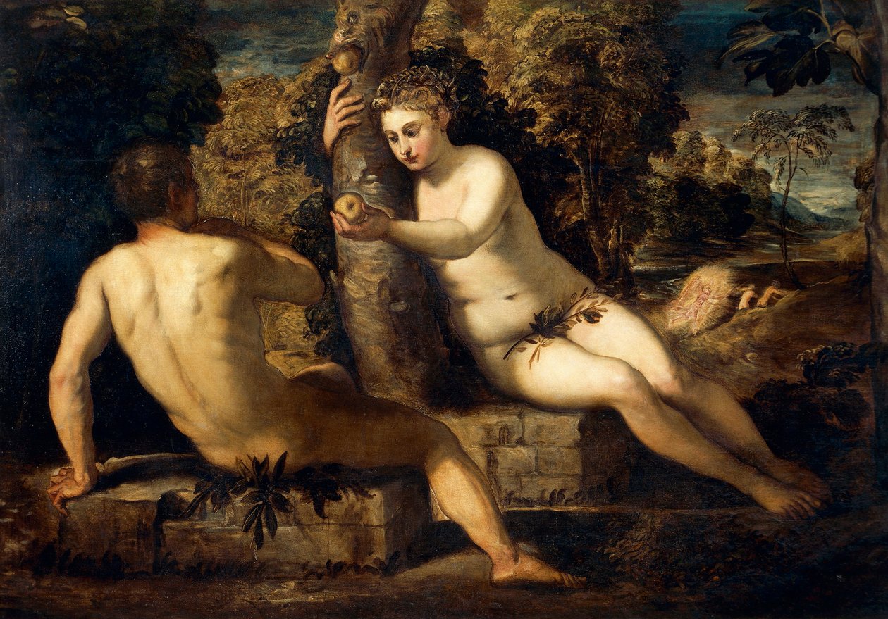 Arvsynd av Jacopo Robusti Tintoretto
