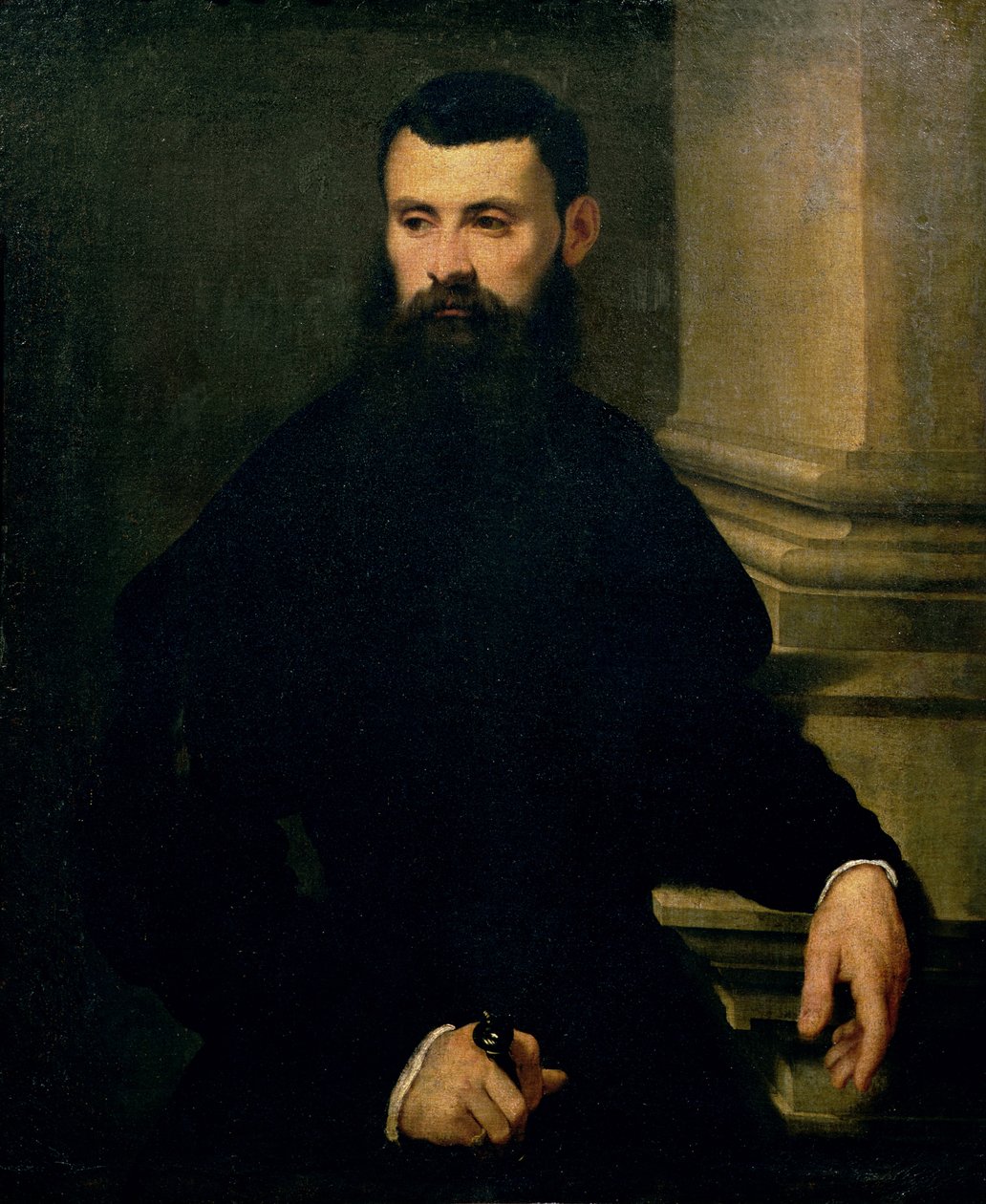 Porträtt av en man av Jacopo Robusti Tintoretto