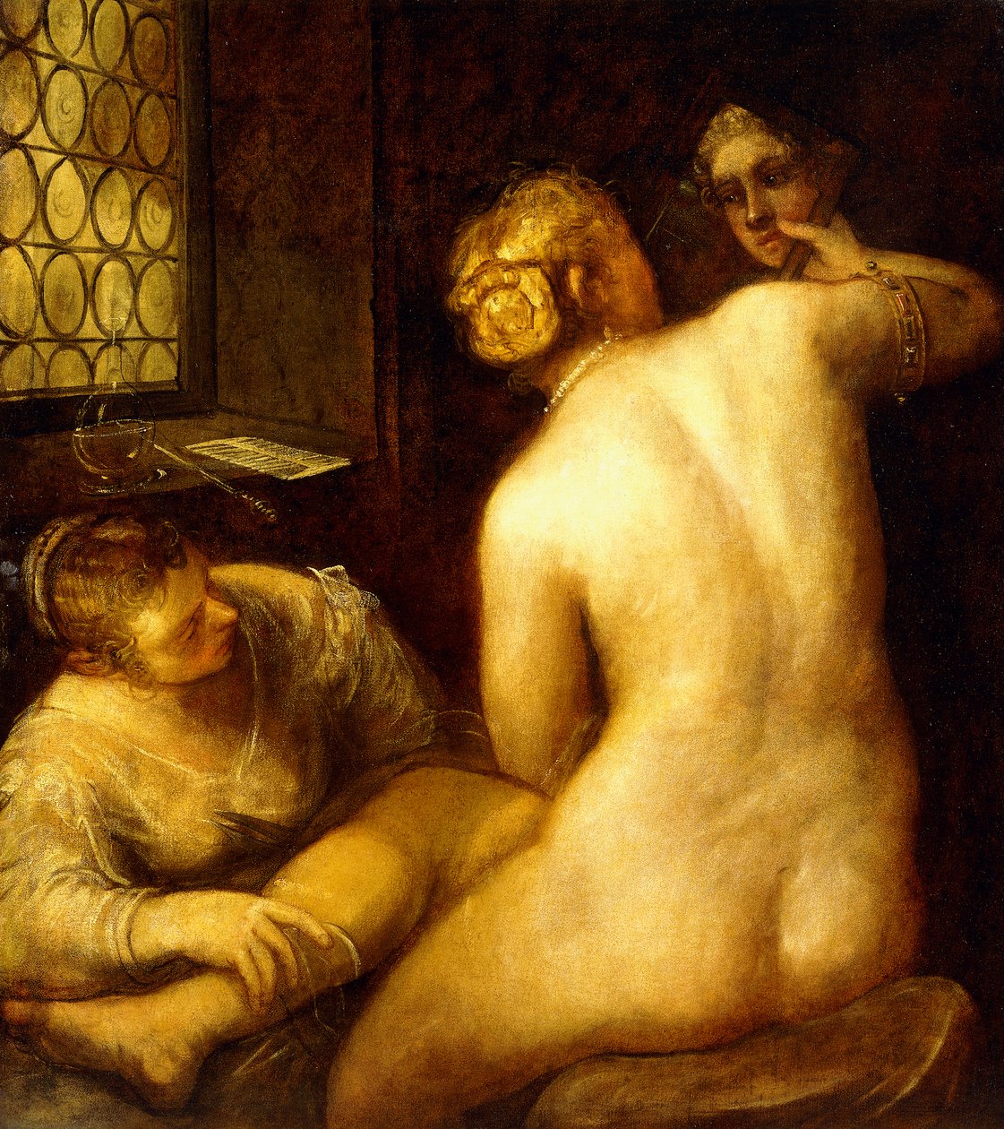Venus toalett, av Jacopo Robusti Tintoretto