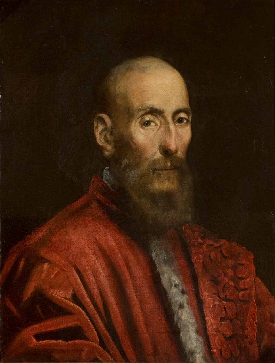 Porträtt av en senator av Jacopo Tintoretto