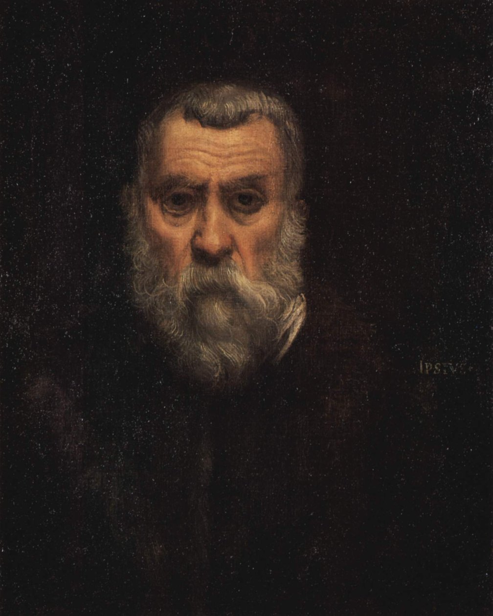 Självporträtt av Jacopo Tintoretto