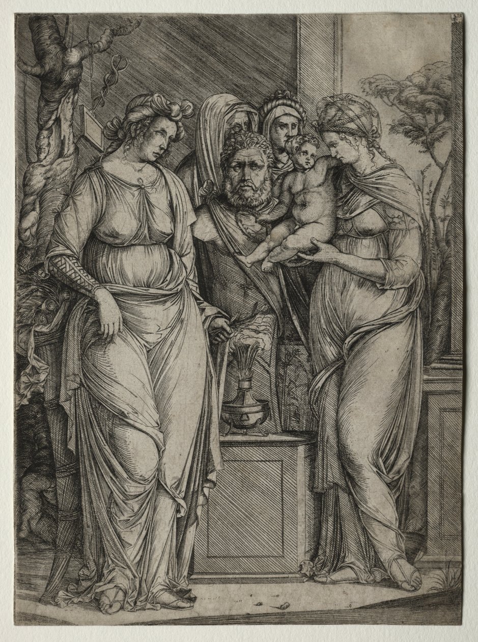 Offer av Priapus av Jacopo de