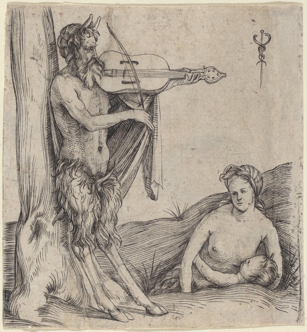 Satyrs familj, ca. 15031504. av Jacopo de Barbari