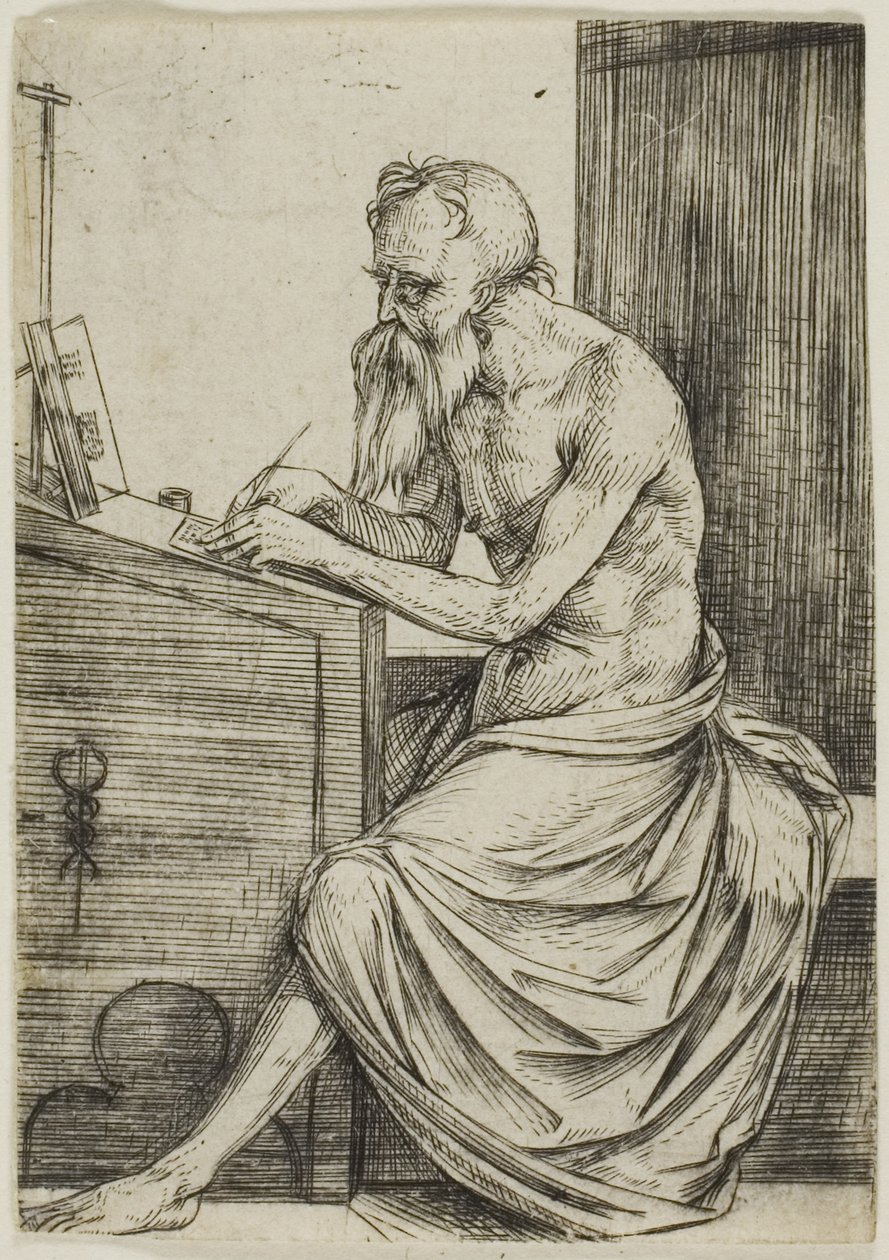 St. Jerome av Jacopo de