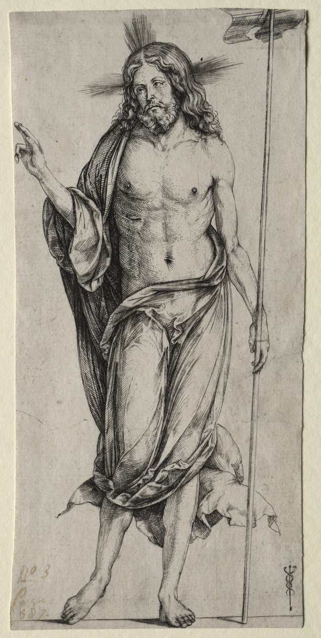 Den uppståndne Kristus av Jacopo de