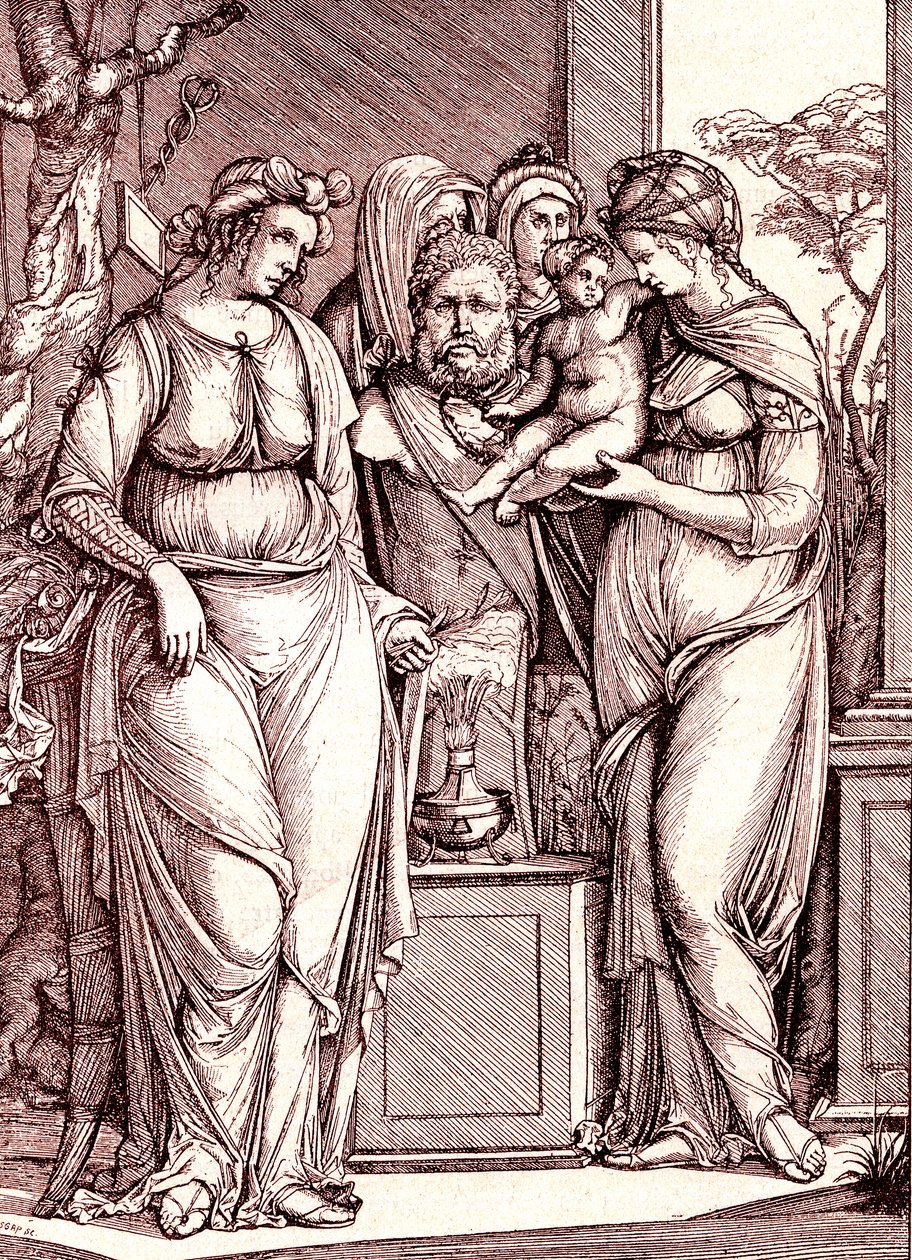 Offer till Priapus av Jacopo de