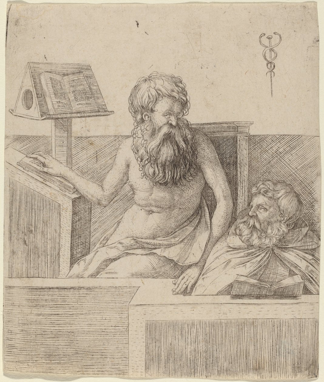 Två filosofer, ca. 1509. av Jacopo de Barbari